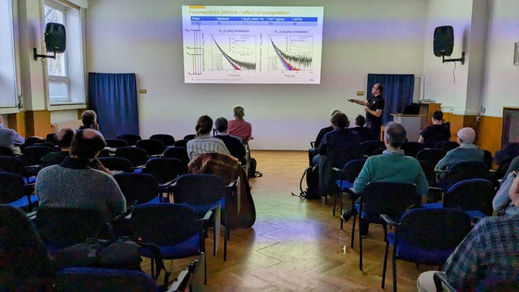 Michal Kamrádek pořádal seminář v rámci mobilitního projektu DAAD