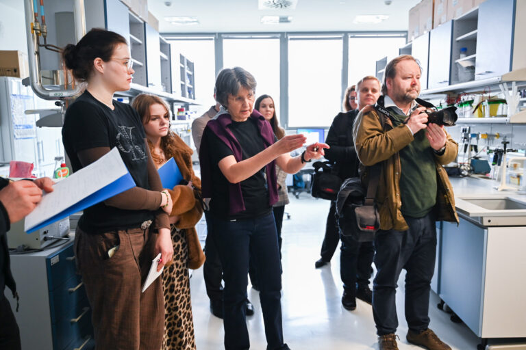 Setkání novinářů k projektu LasApp (foto: M. Thunová, HiLASE)